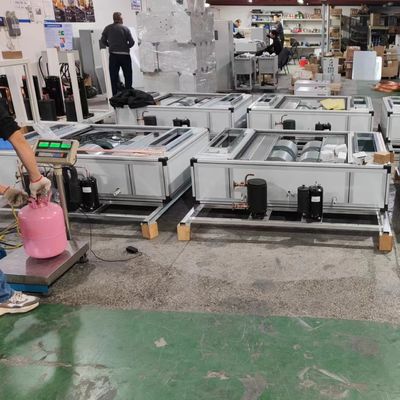 1-5HP Super Slim Ceiling Hanging Water Cooled DX Air Handling Unit Αεροκαθαρισμός Η/Υ για Βιομηχανικά