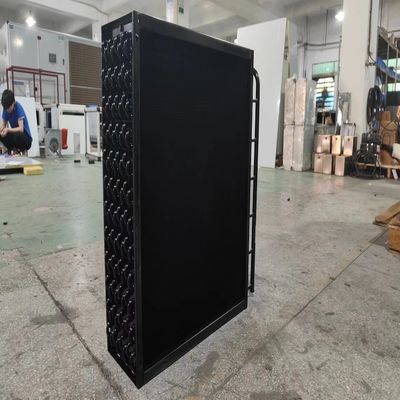 Πλευροαναπνευστικό εξατμιστήρα σωλήνα χαλκού ηλεκτροφόρηση μαύρο για εξοπλισμό ψύξης