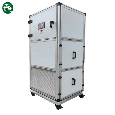 Υδατοψυγμένη μονάδα χειρισμού αέρα HVAC με τροχούς για εύκολη κίνηση