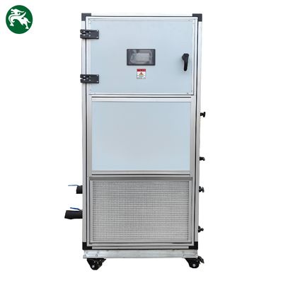 Υδατοψυγμένη μονάδα χειρισμού αέρα HVAC με τροχούς για εύκολη κίνηση