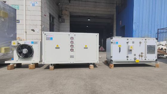 2HP Δύο σταδίων καταρράκτη θερμό και κρύο νερό μονάδα εξατομικευμένες μονάδες επεξεργασίας αέρα