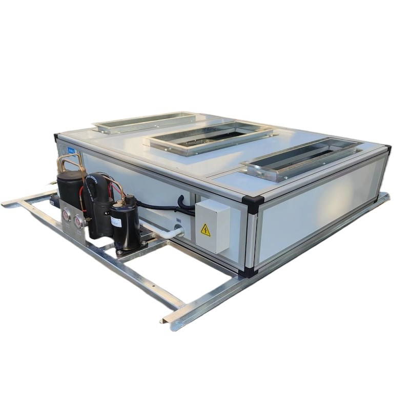 1-5HP Super Slim Ceiling Hanging Water Cooled DX Air Handling Unit Αεροκαθαρισμός Η/Υ για Βιομηχανικά