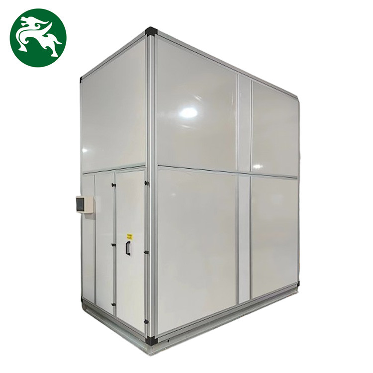 Μονάδα κλιματισμού 100-160 kW με αναπνευστικό σύστημα ψύξης για βιομηχανικές εφαρμογές